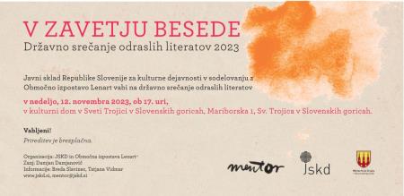 V zavetju besede 2023